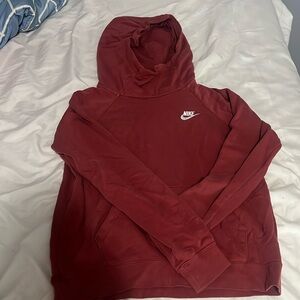 Red Nike sweatshirt